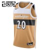 Dres Washington Wizards Alex Sarr Nike 2025-26 City Edition Zlato Swingman - Dječji